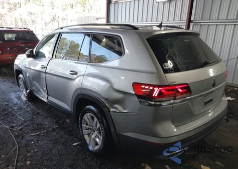 2021 Volkswagen Atlas 2.0T S z USA, uszkodzony, nr VIN 1V2GP2CAXMC522504